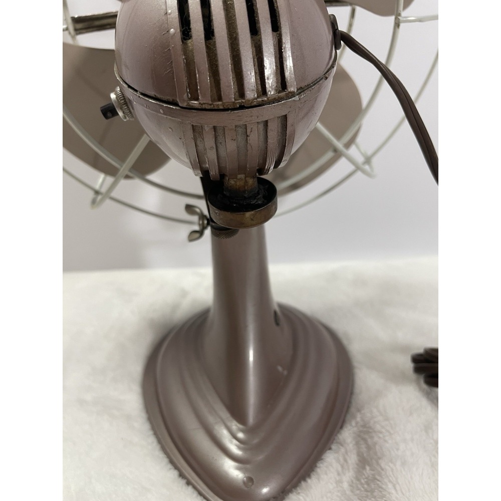Vintage Westinghouse 10 Inch Oscillating Fan‎ Cat No 10 LA 4 Part No Y-35256 - Picture 4 of 11